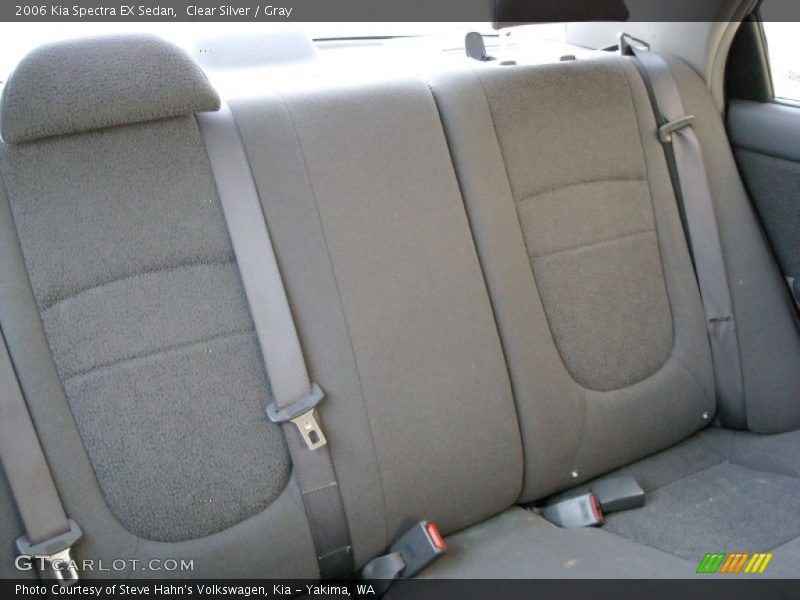 Clear Silver / Gray 2006 Kia Spectra EX Sedan