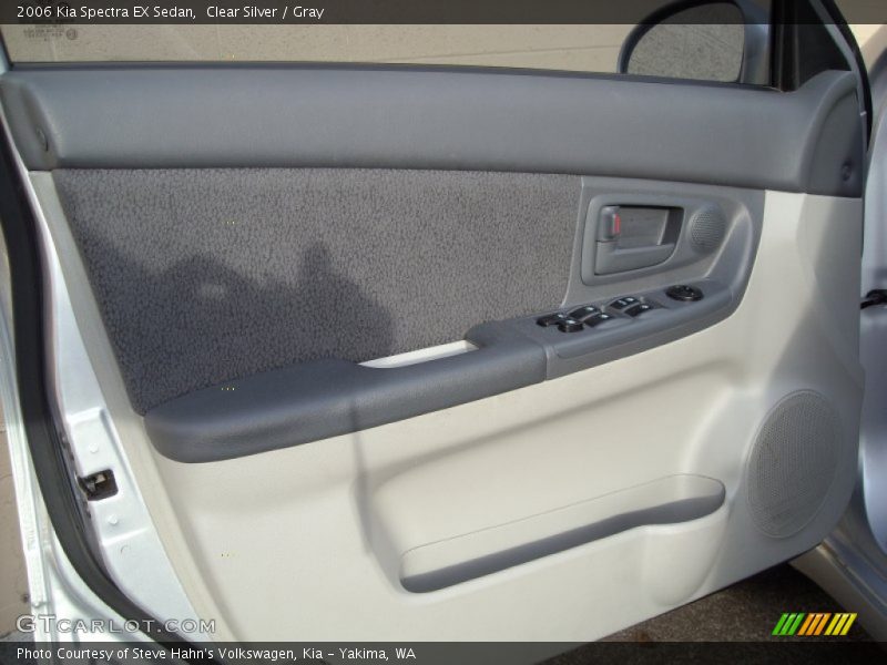 Clear Silver / Gray 2006 Kia Spectra EX Sedan