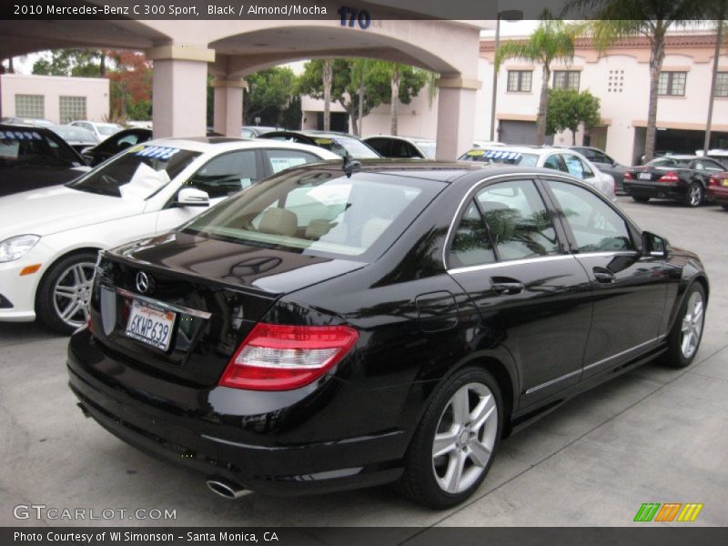 Black / Almond/Mocha 2010 Mercedes-Benz C 300 Sport