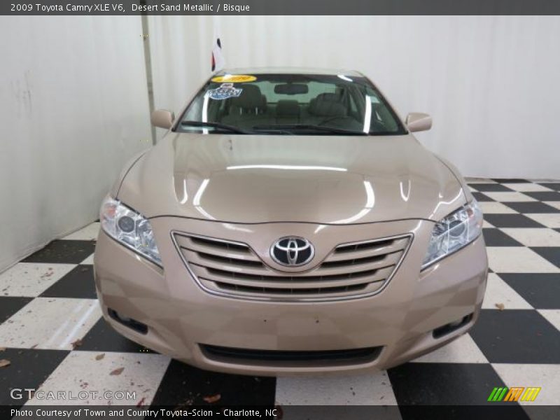 Desert Sand Metallic / Bisque 2009 Toyota Camry XLE V6