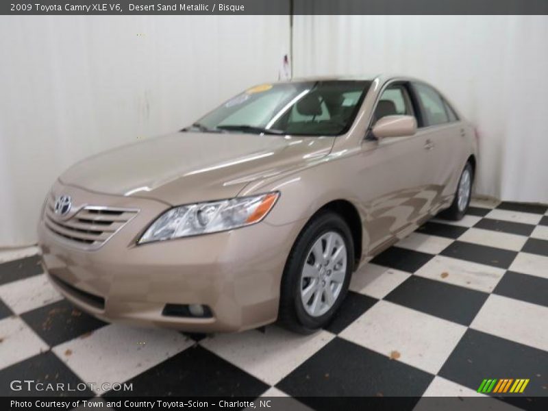 Desert Sand Metallic / Bisque 2009 Toyota Camry XLE V6