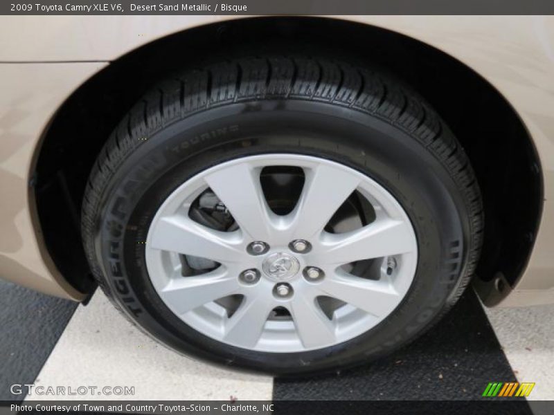 Desert Sand Metallic / Bisque 2009 Toyota Camry XLE V6