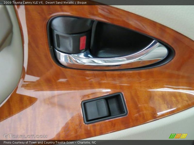 Desert Sand Metallic / Bisque 2009 Toyota Camry XLE V6
