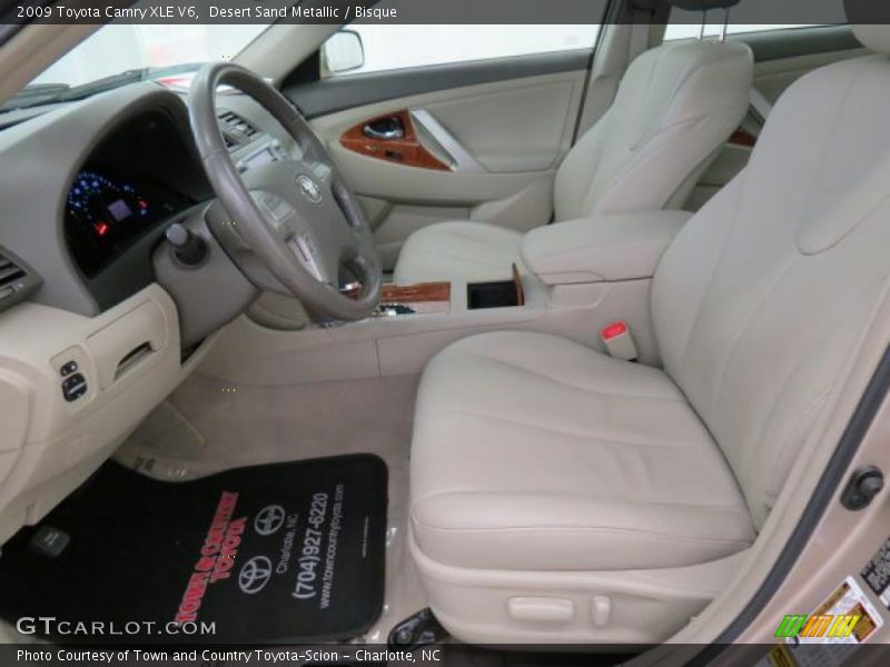 Desert Sand Metallic / Bisque 2009 Toyota Camry XLE V6