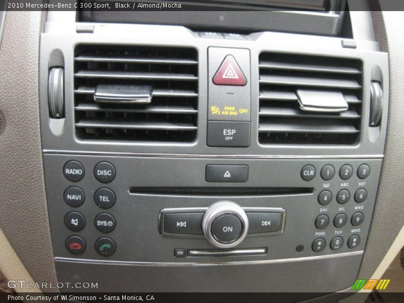 Black / Almond/Mocha 2010 Mercedes-Benz C 300 Sport