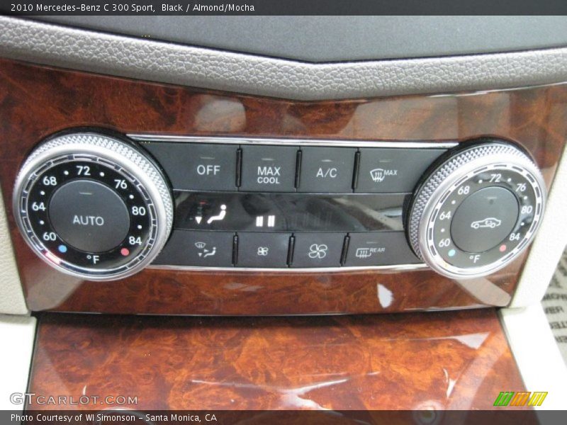Black / Almond/Mocha 2010 Mercedes-Benz C 300 Sport