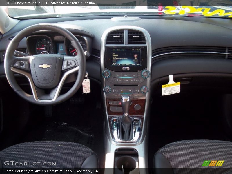 Silver Ice Metallic / Jet Black 2013 Chevrolet Malibu LT
