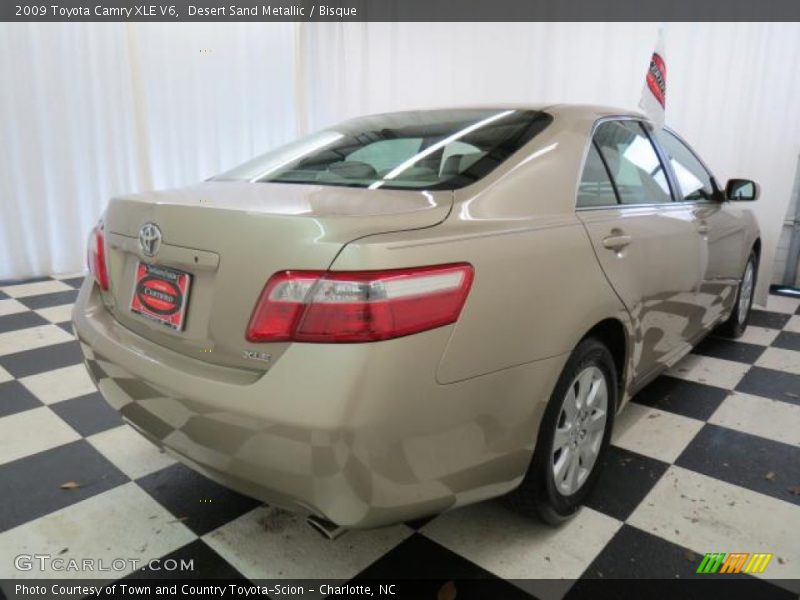 Desert Sand Metallic / Bisque 2009 Toyota Camry XLE V6