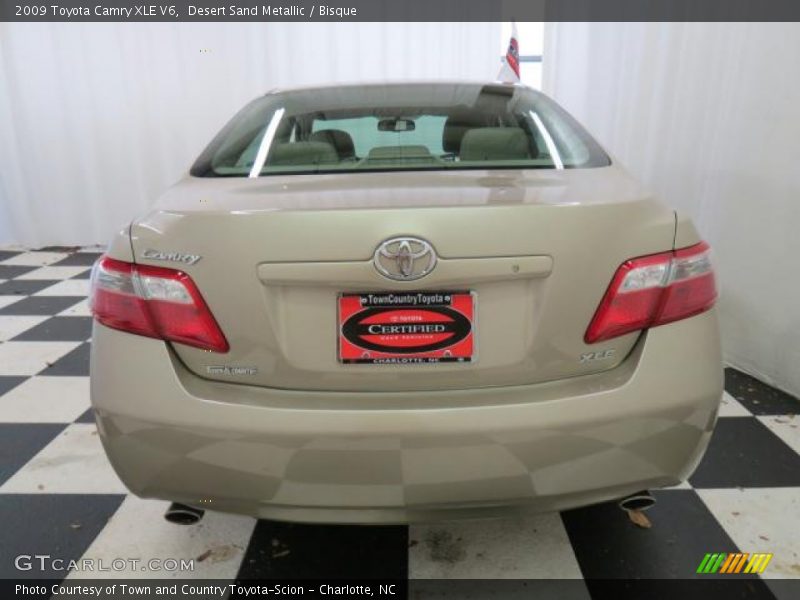 Desert Sand Metallic / Bisque 2009 Toyota Camry XLE V6