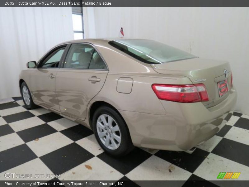 Desert Sand Metallic / Bisque 2009 Toyota Camry XLE V6