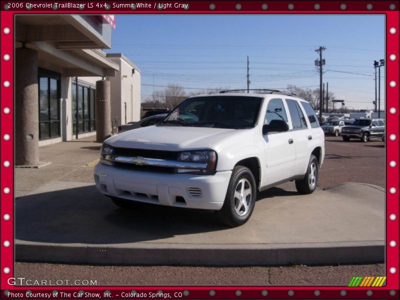 Summit White / Light Gray 2006 Chevrolet TrailBlazer LS 4x4