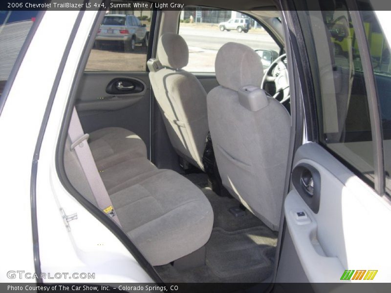 Summit White / Light Gray 2006 Chevrolet TrailBlazer LS 4x4