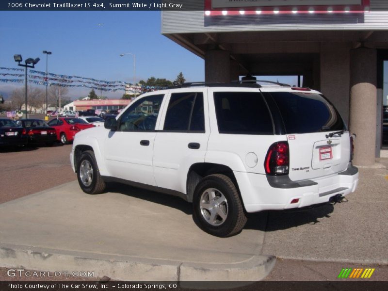 Summit White / Light Gray 2006 Chevrolet TrailBlazer LS 4x4