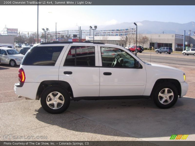 Summit White / Light Gray 2006 Chevrolet TrailBlazer LS 4x4