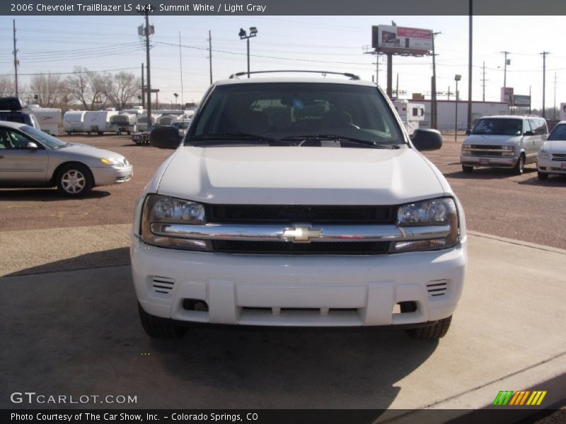 Summit White / Light Gray 2006 Chevrolet TrailBlazer LS 4x4