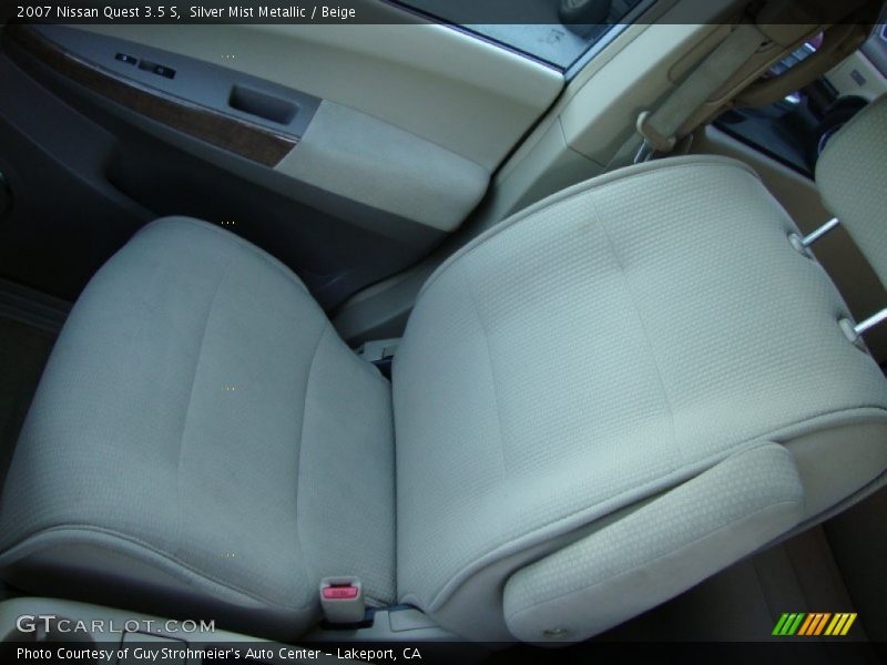 Silver Mist Metallic / Beige 2007 Nissan Quest 3.5 S