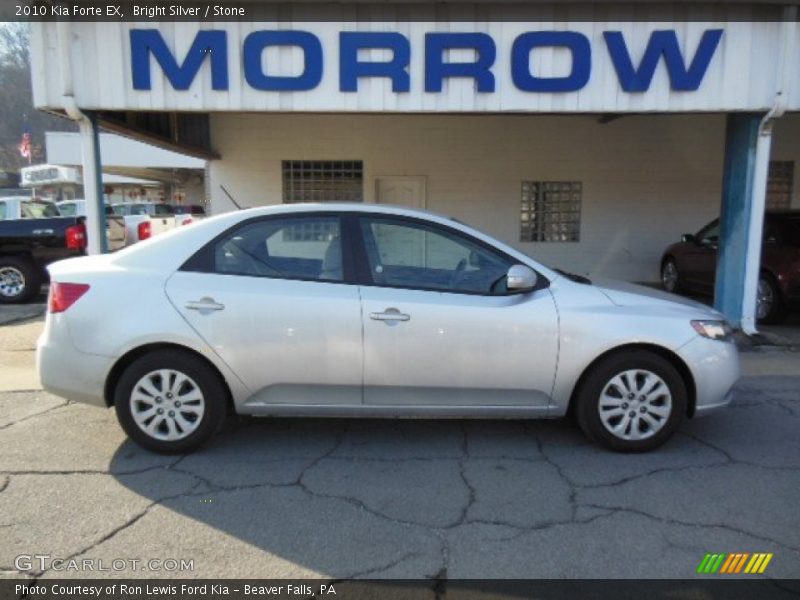 Bright Silver / Stone 2010 Kia Forte EX