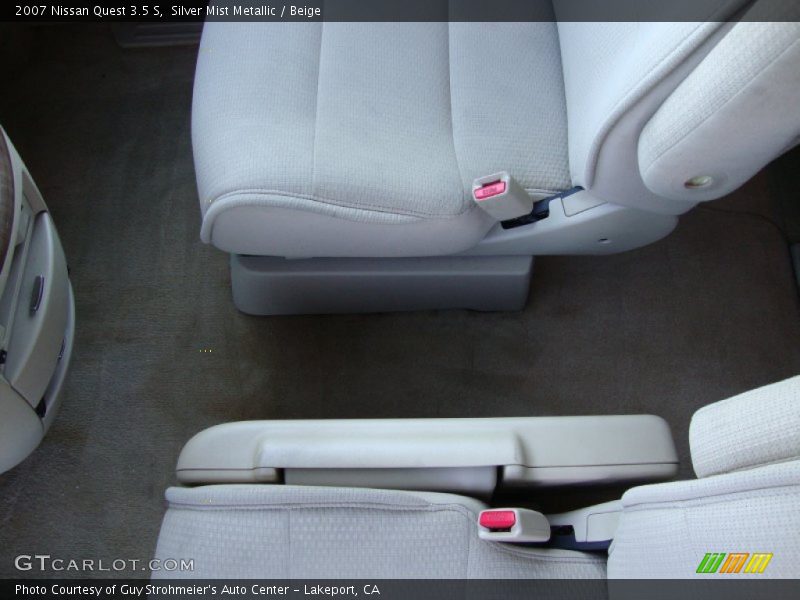 Silver Mist Metallic / Beige 2007 Nissan Quest 3.5 S