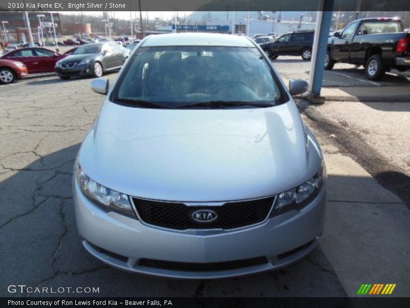 Bright Silver / Stone 2010 Kia Forte EX