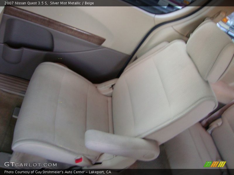 Silver Mist Metallic / Beige 2007 Nissan Quest 3.5 S