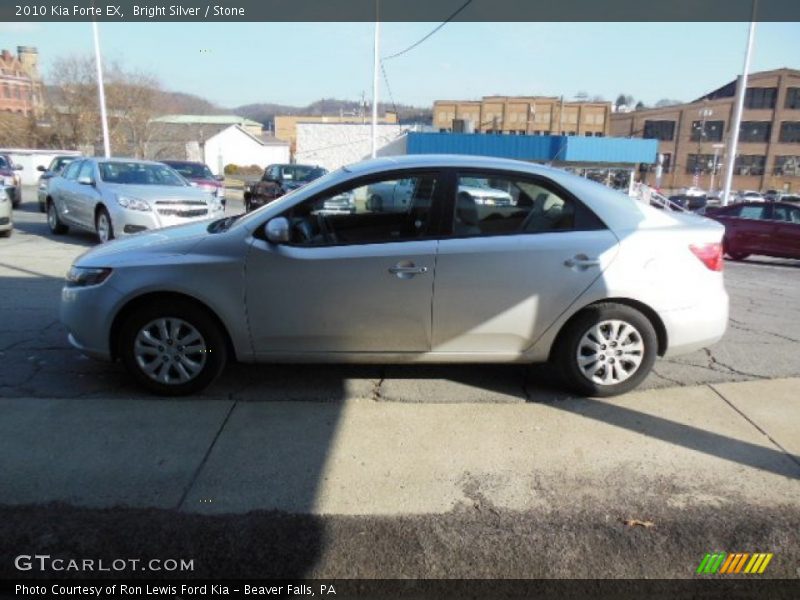 Bright Silver / Stone 2010 Kia Forte EX