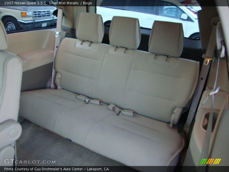 Silver Mist Metallic / Beige 2007 Nissan Quest 3.5 S