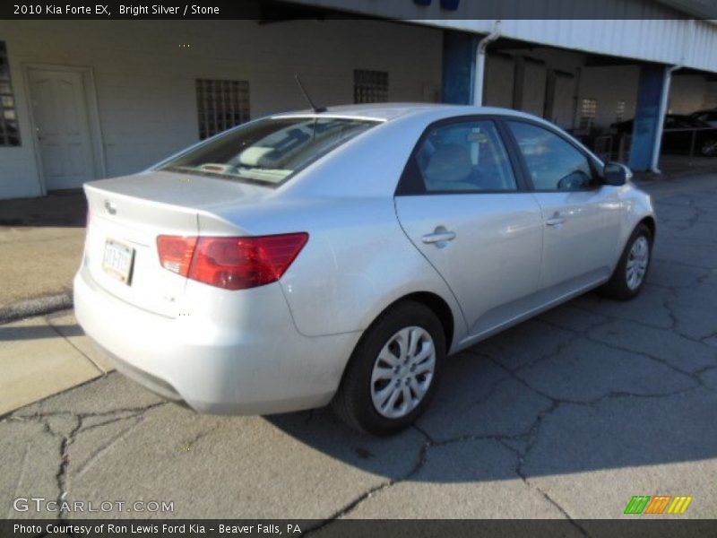 Bright Silver / Stone 2010 Kia Forte EX