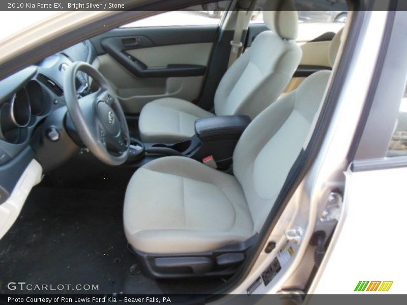 Bright Silver / Stone 2010 Kia Forte EX