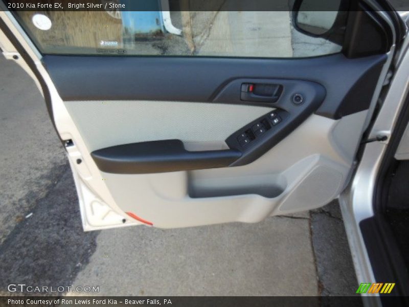Bright Silver / Stone 2010 Kia Forte EX