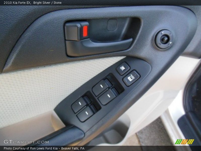 Bright Silver / Stone 2010 Kia Forte EX