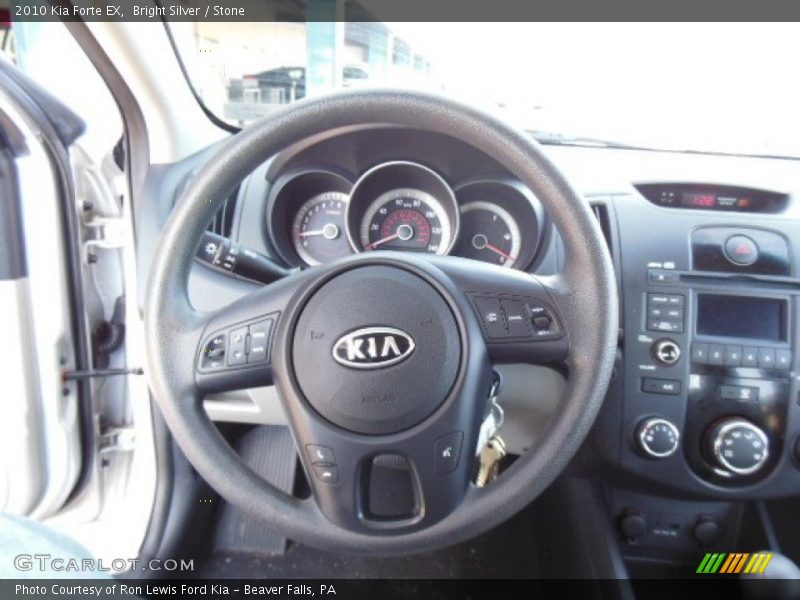 Bright Silver / Stone 2010 Kia Forte EX