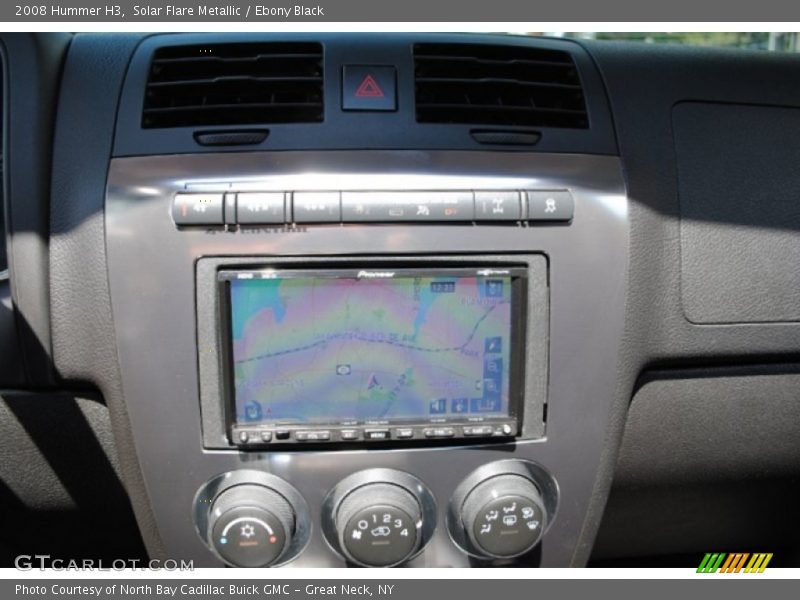 Solar Flare Metallic / Ebony Black 2008 Hummer H3