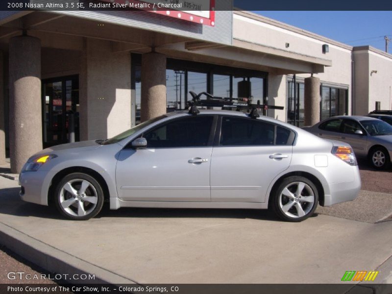 Radiant Silver Metallic / Charcoal 2008 Nissan Altima 3.5 SE