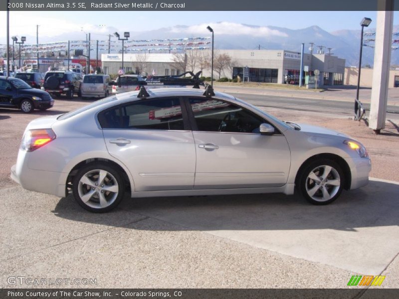 Radiant Silver Metallic / Charcoal 2008 Nissan Altima 3.5 SE