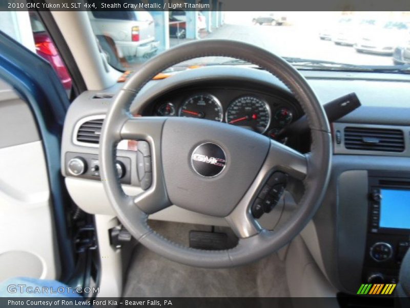 Stealth Gray Metallic / Light Titanium 2010 GMC Yukon XL SLT 4x4