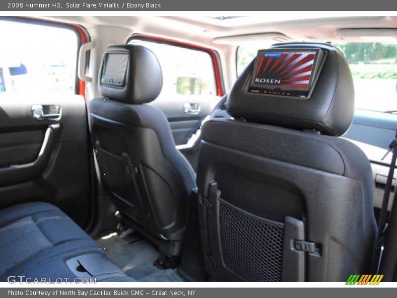 Solar Flare Metallic / Ebony Black 2008 Hummer H3
