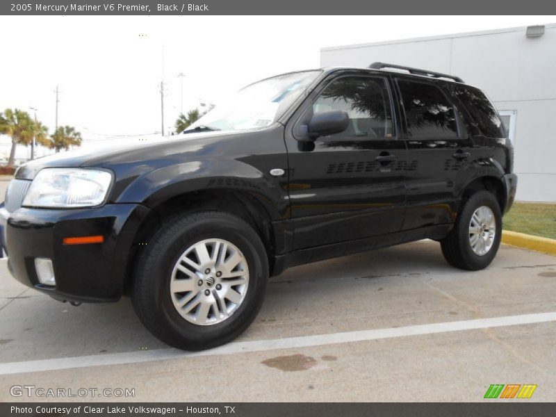 Black / Black 2005 Mercury Mariner V6 Premier