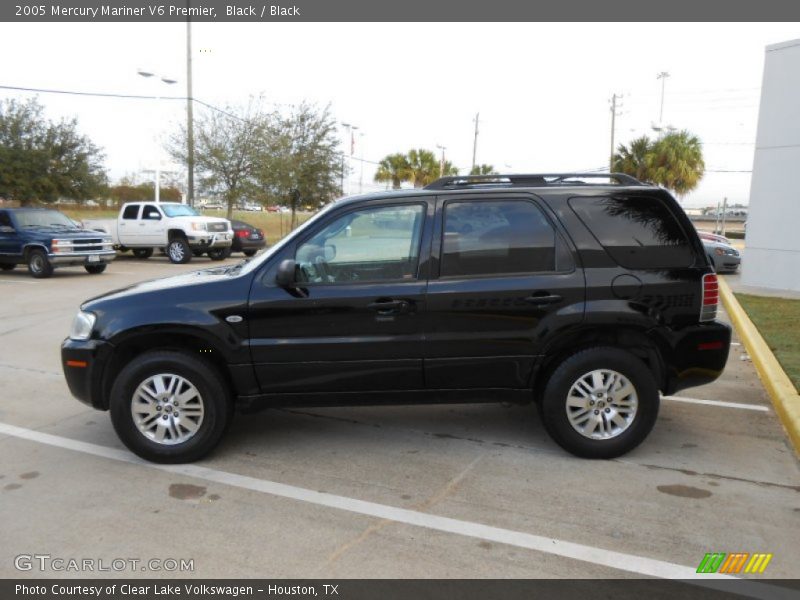 Black / Black 2005 Mercury Mariner V6 Premier