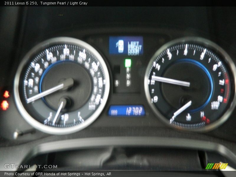 Tungsten Pearl / Light Gray 2011 Lexus IS 250