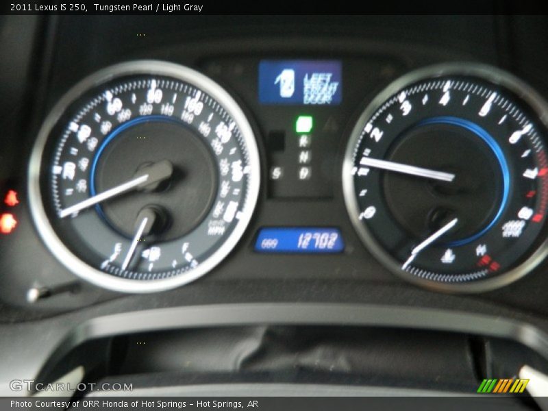 Tungsten Pearl / Light Gray 2011 Lexus IS 250