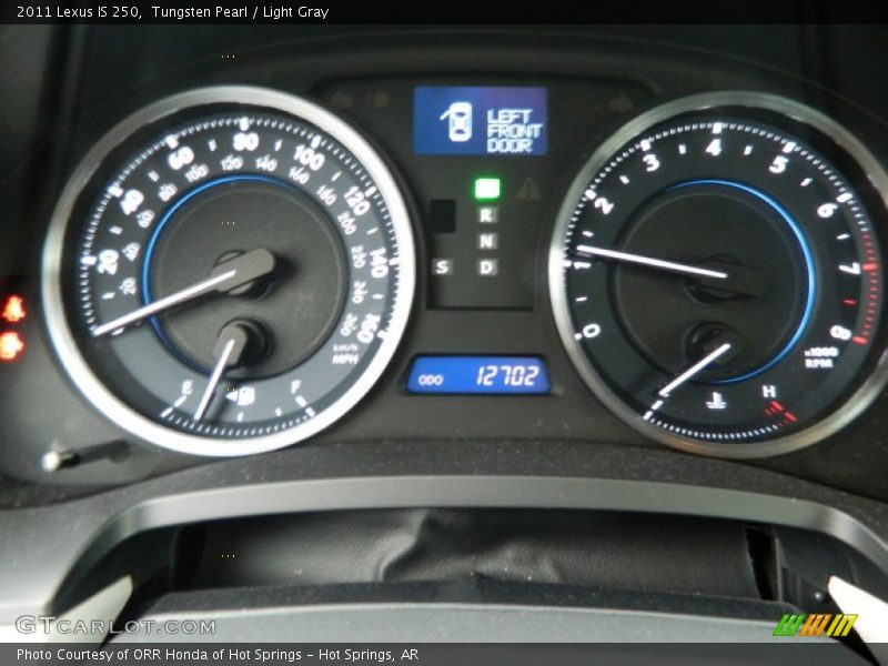 Tungsten Pearl / Light Gray 2011 Lexus IS 250
