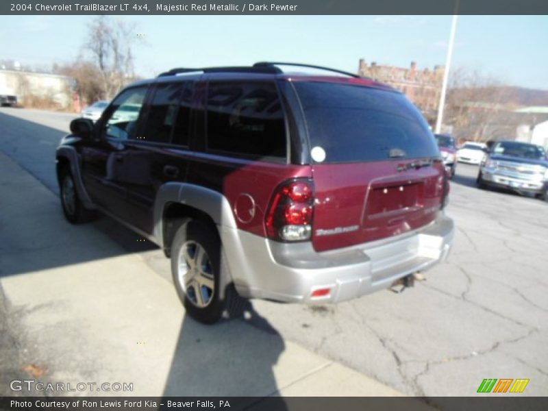 Majestic Red Metallic / Dark Pewter 2004 Chevrolet TrailBlazer LT 4x4