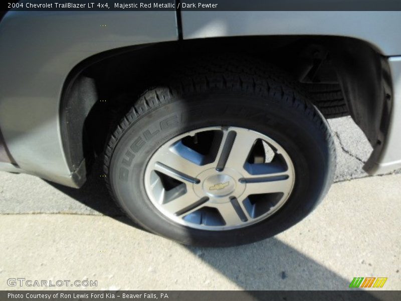 Majestic Red Metallic / Dark Pewter 2004 Chevrolet TrailBlazer LT 4x4