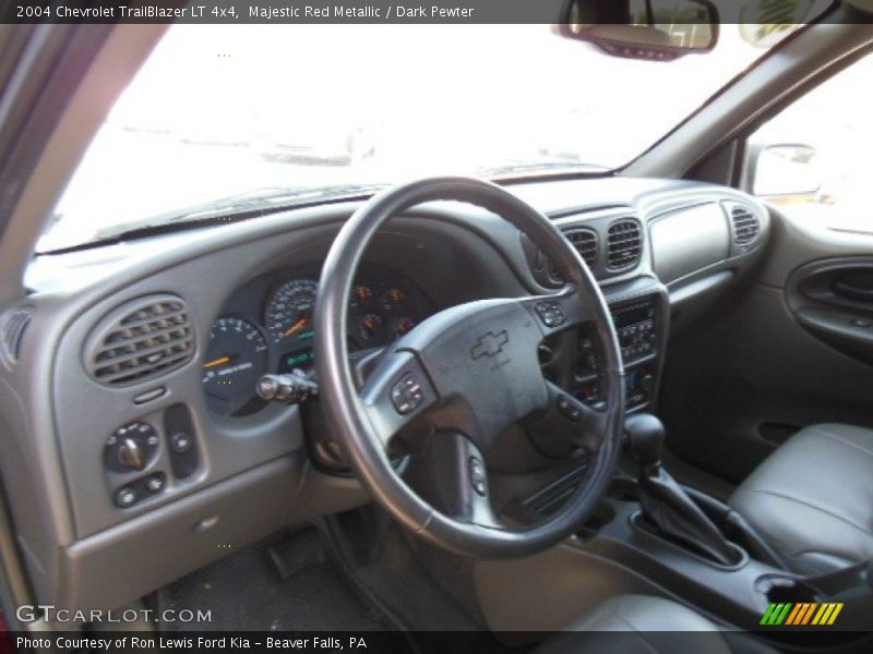 Majestic Red Metallic / Dark Pewter 2004 Chevrolet TrailBlazer LT 4x4