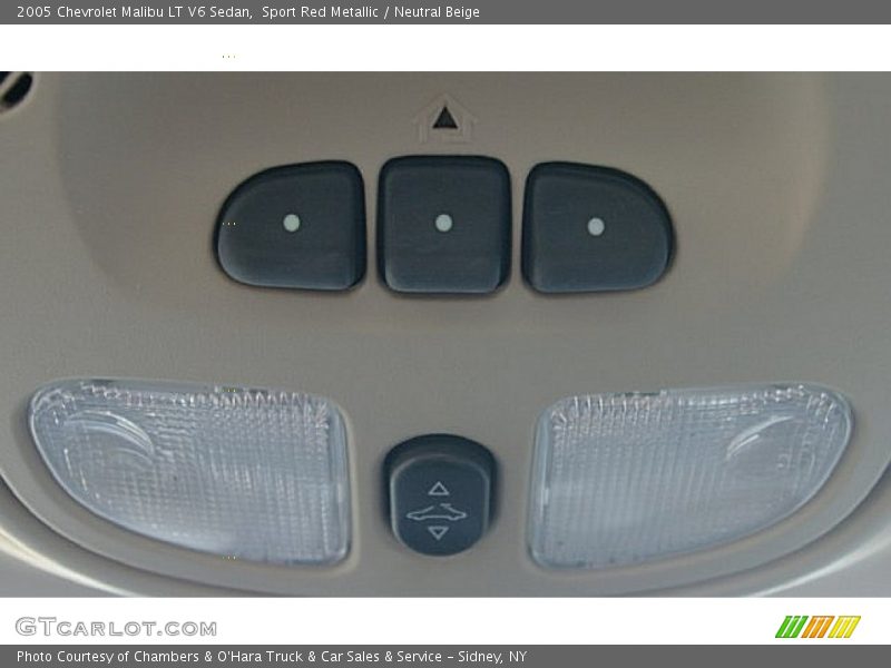 Sport Red Metallic / Neutral Beige 2005 Chevrolet Malibu LT V6 Sedan