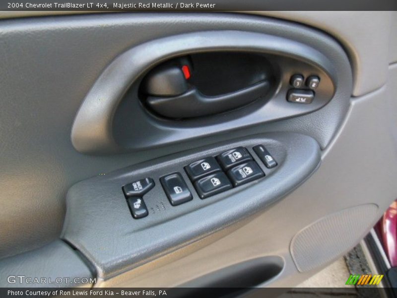 Majestic Red Metallic / Dark Pewter 2004 Chevrolet TrailBlazer LT 4x4