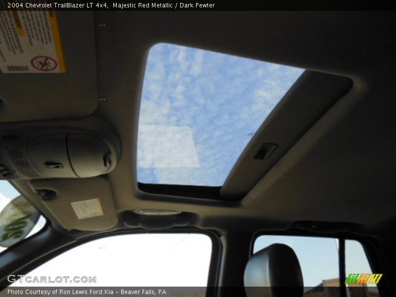 Majestic Red Metallic / Dark Pewter 2004 Chevrolet TrailBlazer LT 4x4