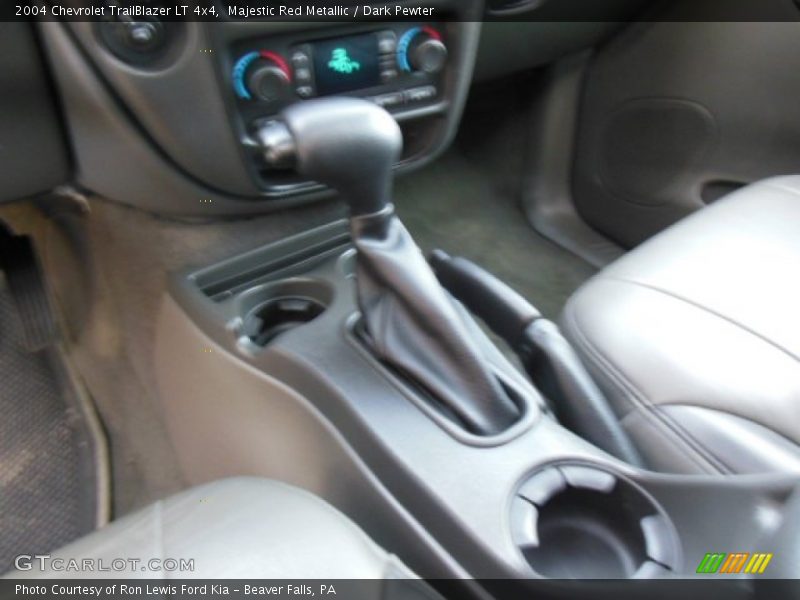 Majestic Red Metallic / Dark Pewter 2004 Chevrolet TrailBlazer LT 4x4