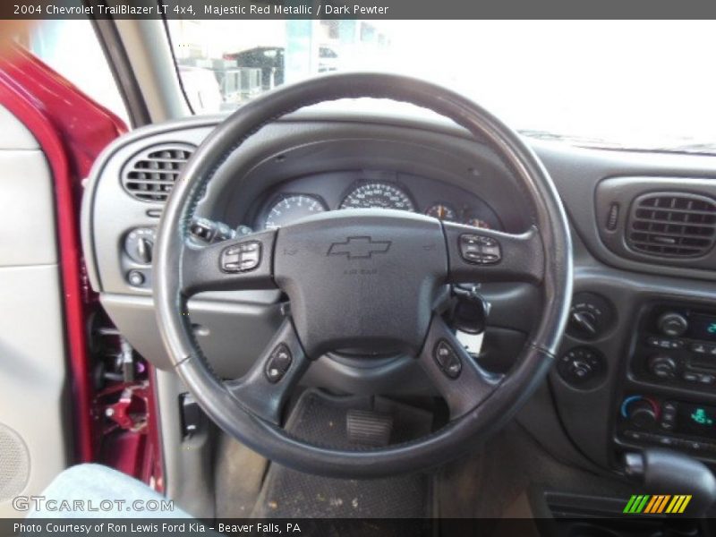 Majestic Red Metallic / Dark Pewter 2004 Chevrolet TrailBlazer LT 4x4