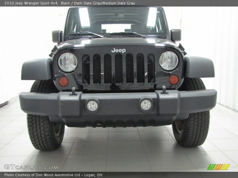 Black / Dark Slate Gray/Medium Slate Gray 2010 Jeep Wrangler Sport 4x4